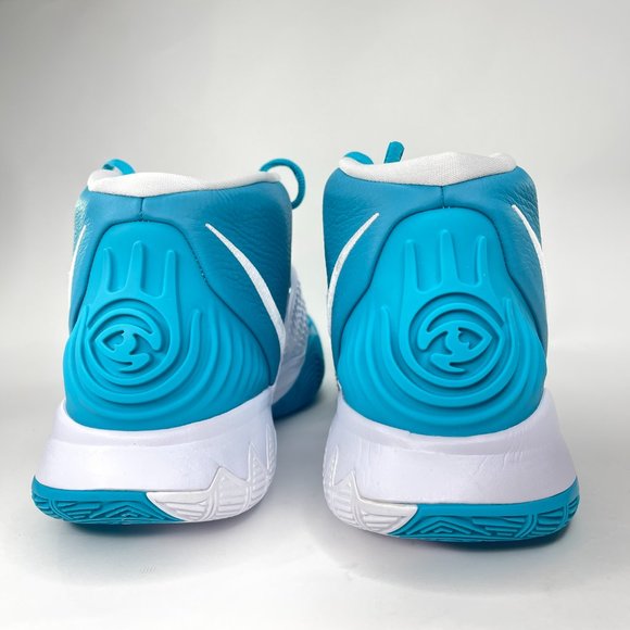 Nike Kyrie 6 TB Promo Rapid Teal White Basketball Shoes. Size 16.5 CW414-403 main image 4